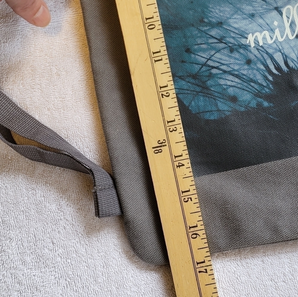 Backpack/Drawstring Bag, cotton, gray. - Picture 5 of 7